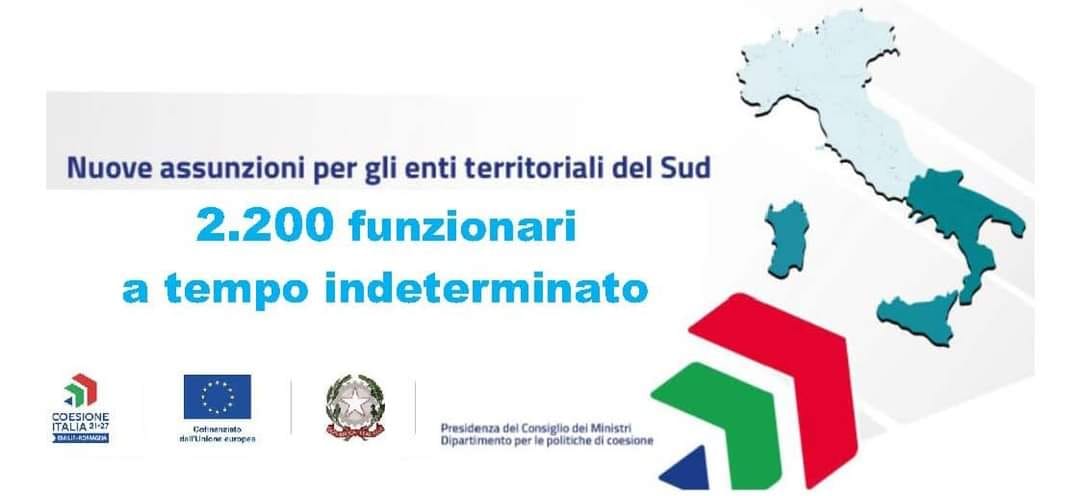 Assunzione professionisti con Fondi Coesione