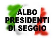 Aggiornamento Albo delle persone idonee all'Ufficio di Presidente di seggio elettorale.