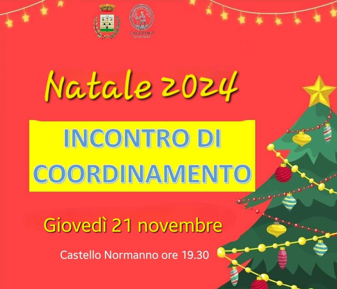 Giovedì 21 novembre 2024 ore 19.30 - Castello normanno del "Guiscardo"